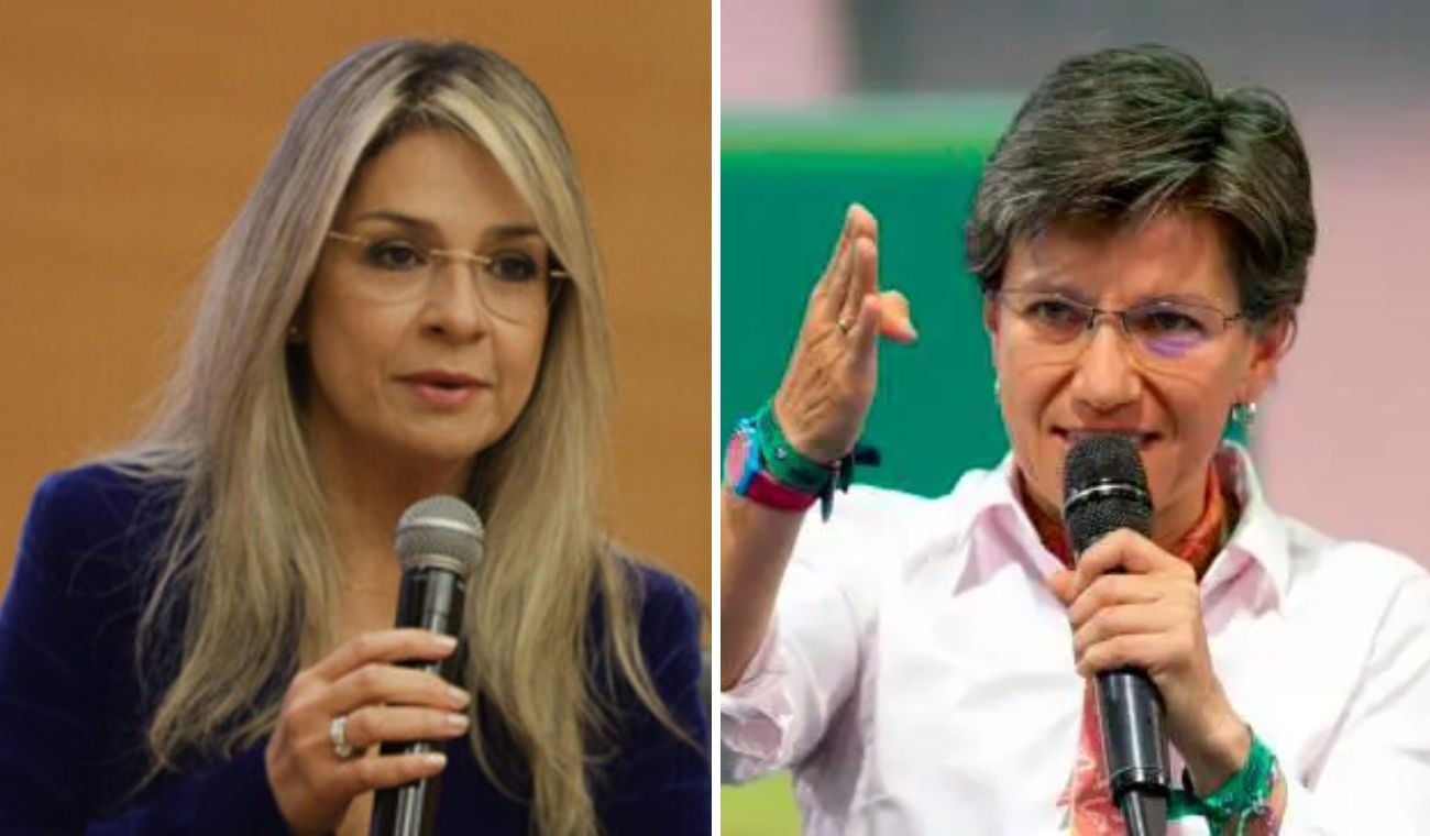 Vicky Dávila y Claudia López