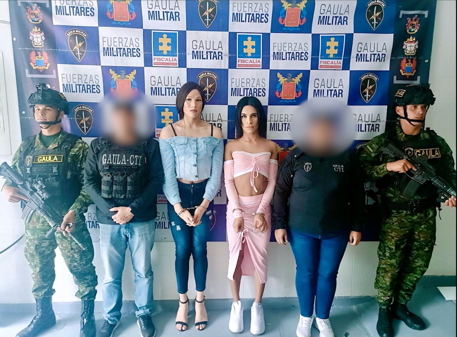 Los detenidos exigían millonarias sumas de dinero a los extorsionados