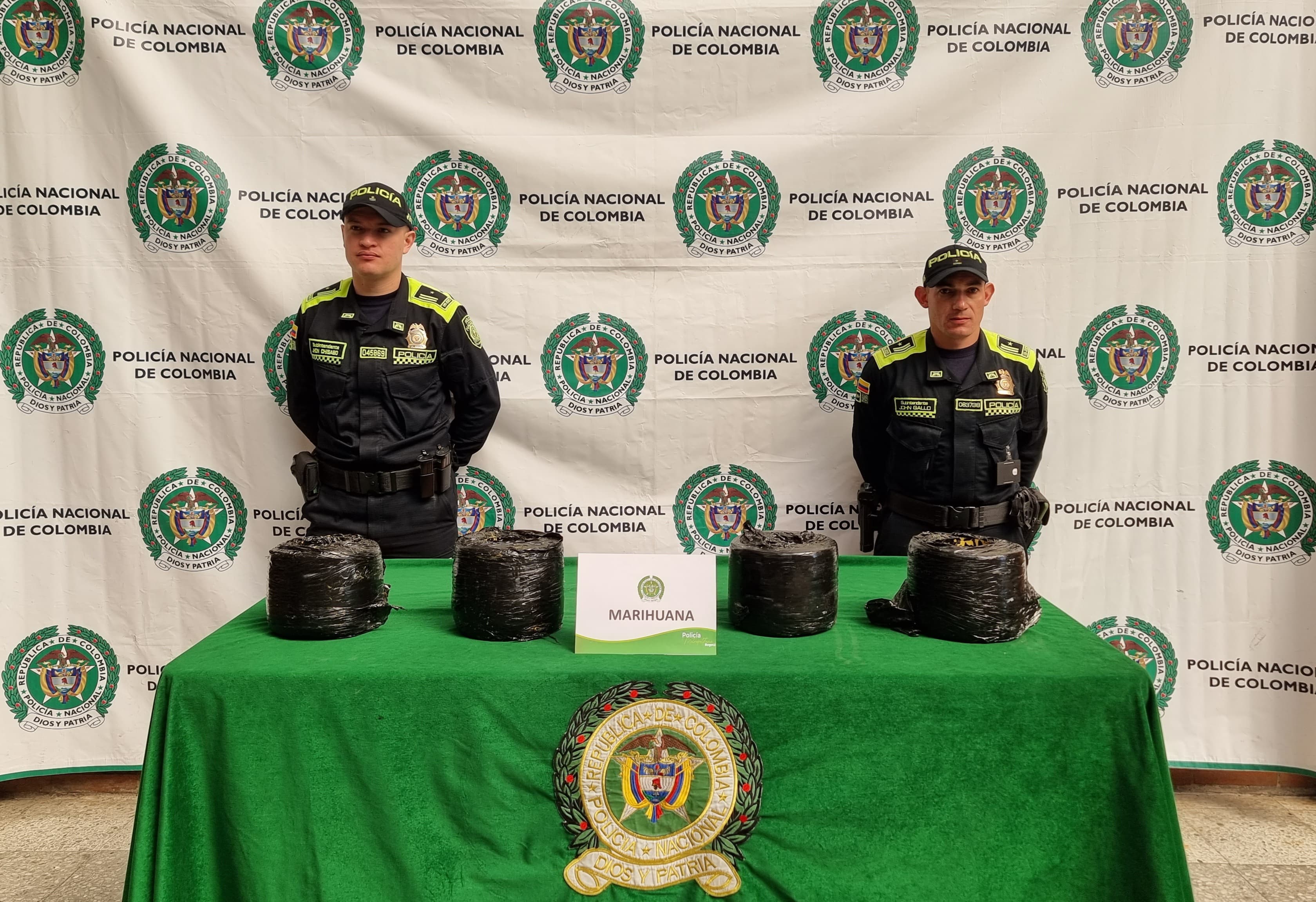 Cargamento de marihuana incautado