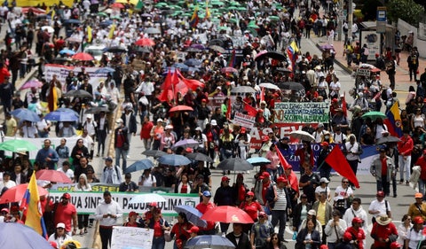 Rechazo de sectores productivos a paro nacional de mayo 2025