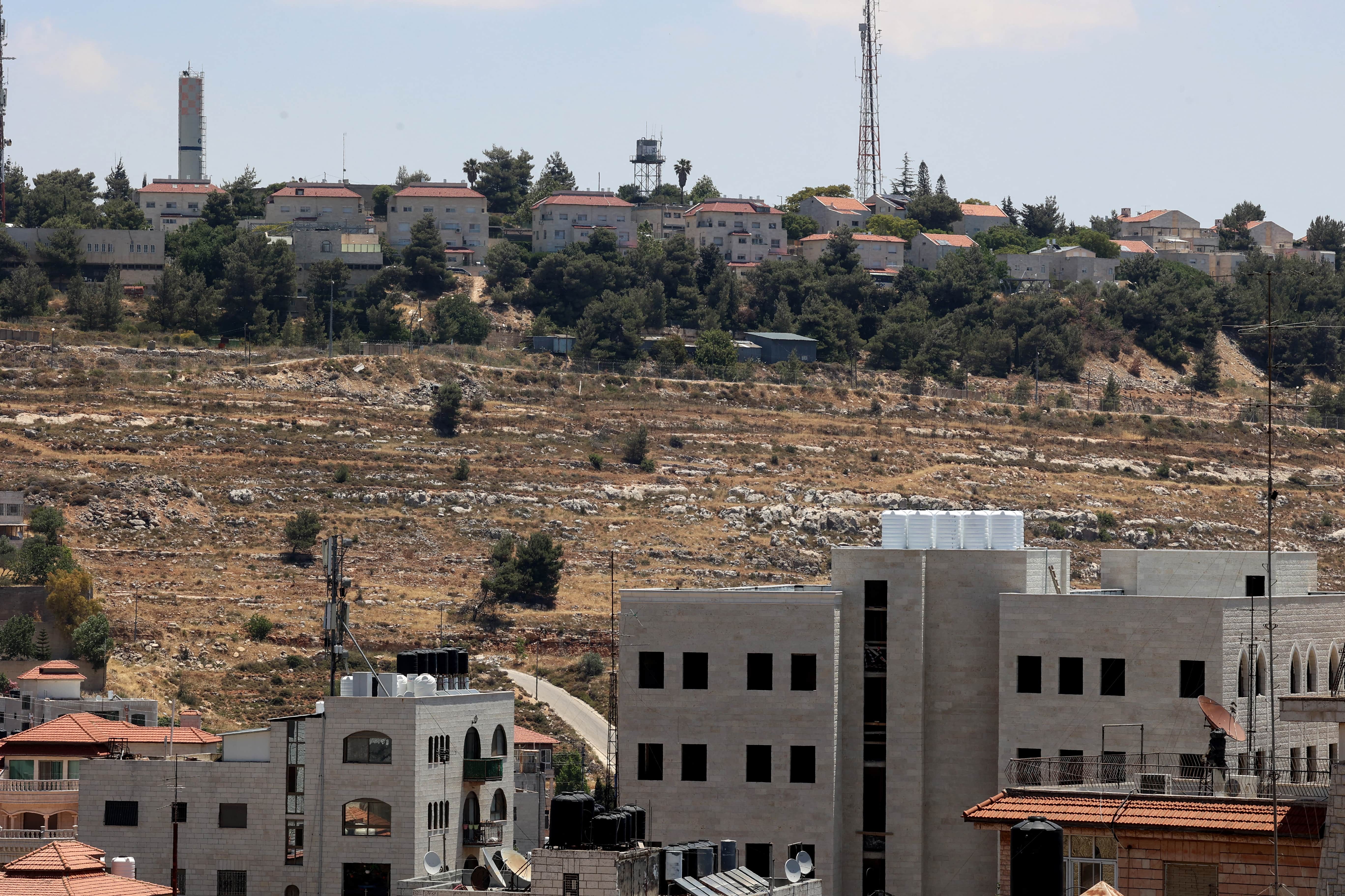Cisjordania ocupada por colonos israelíes