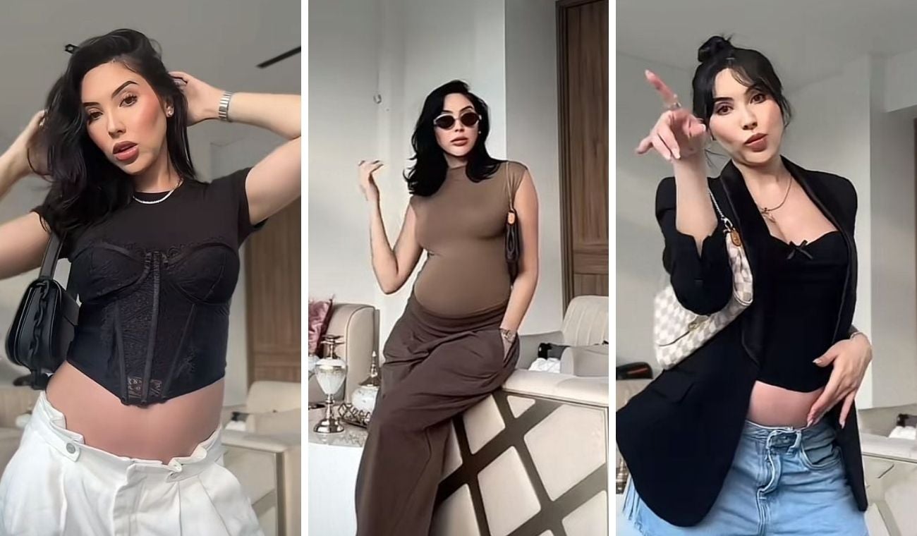 Aída Victoria Merlano dio los seis outfits para lucir estilizada en el embarazo