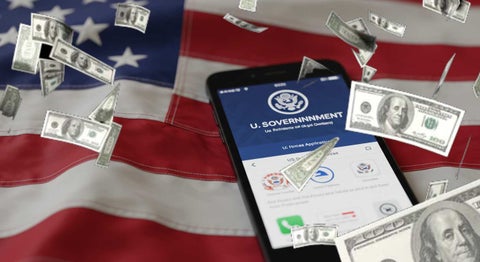 Ilustración Aplicación de Estados Unidos