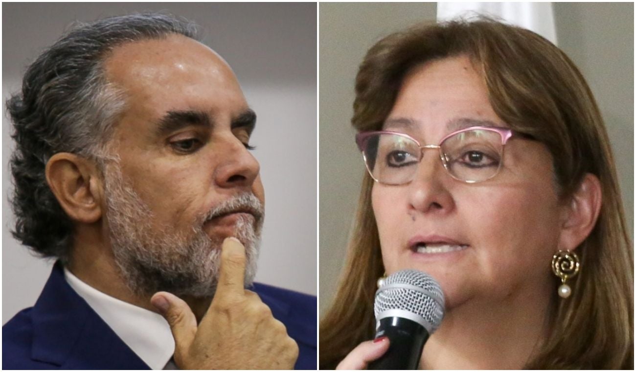 Armando Benedetti y Ángela María Buitrago