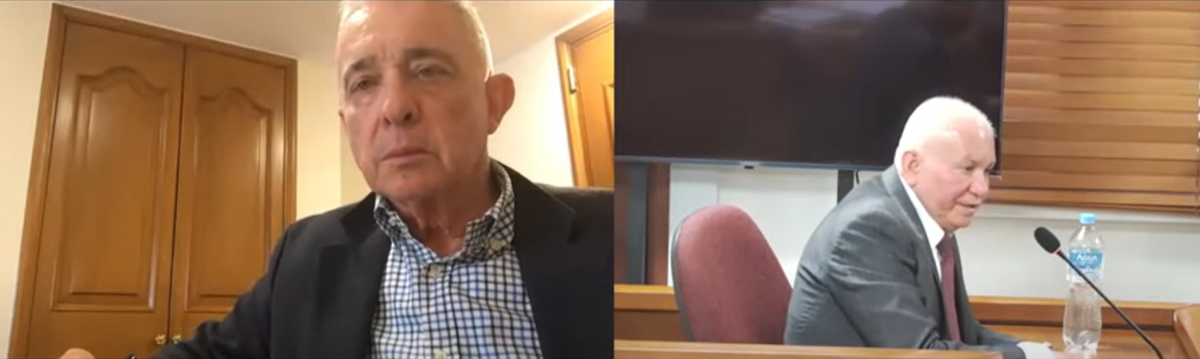 Exparamilitar alias El Canoso en juicio contra el expresidente Álvaro Uribe