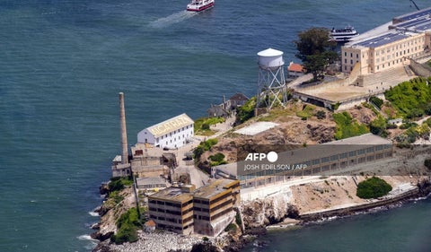 Cárcel de Alcatraz, en Estados Unidos