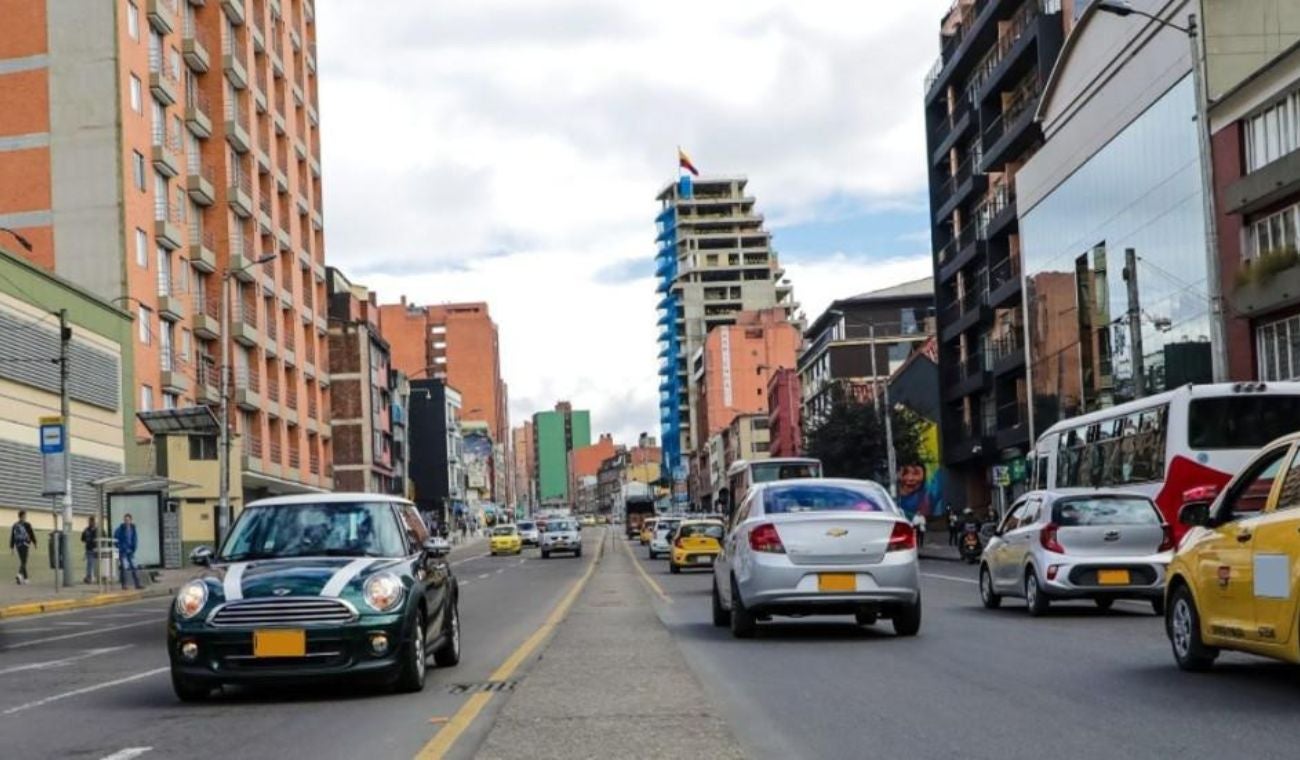 Carrera séptima y vehículos particulares