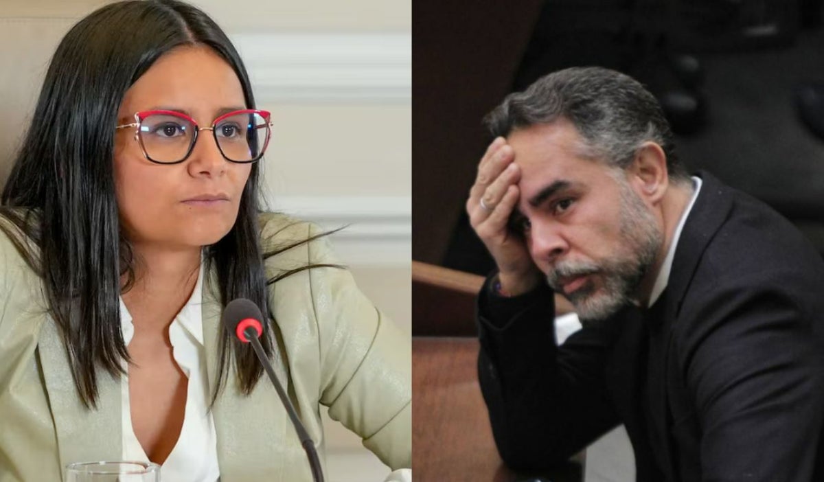 Directora del DAPRE y Benedetti