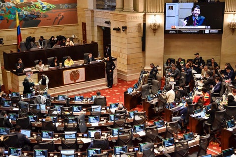 Plenaria de la Cámara de Representantes