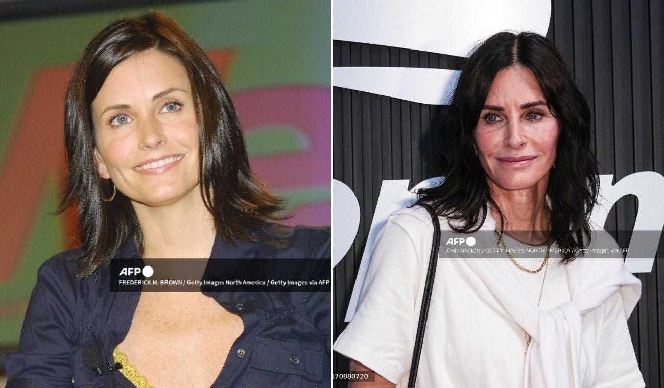 Courteney Cox del arrepentimiento a la naturalidad