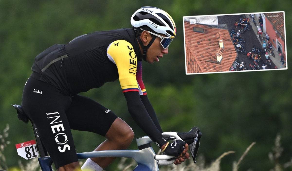 Accidente de Egan Bernal