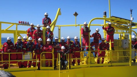 Equipo subacuatico para busqueda de Tatiana Hernandez