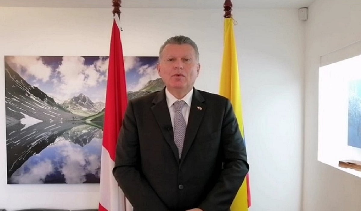 Eric Mayoraz, embajador de Suiza en Colombia