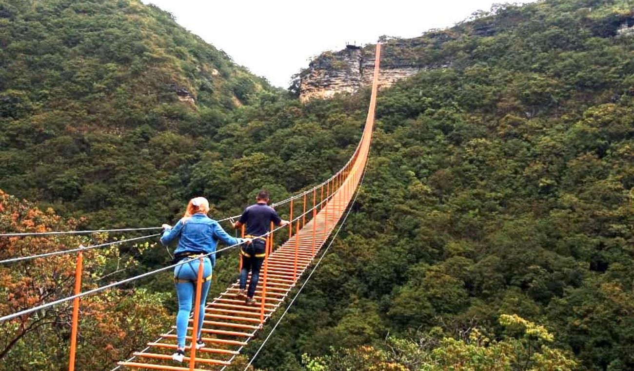 La escalera más larga de Colombia EcoParque Cascada El Hayal