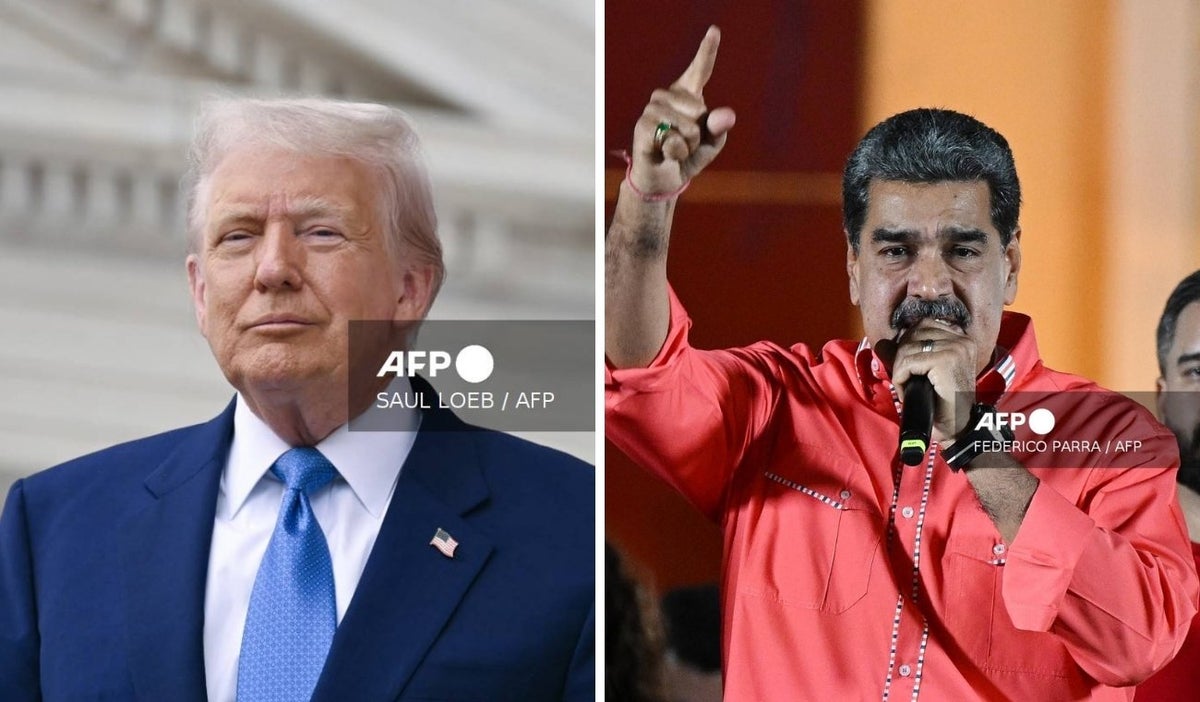 Donald Trump y Nicolás Maduro