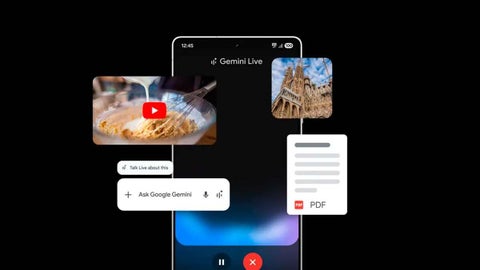 Gemini Live conecta la IA a la cámara del celular