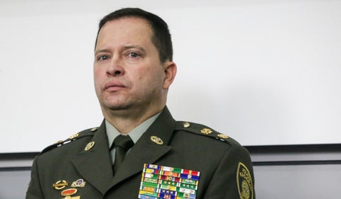 General Carlos Triana/ director de la Policía Nacional