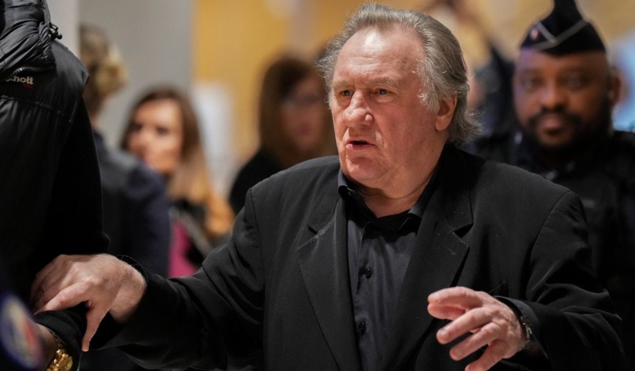 Gérard Depardieu, actor condenado por agresión sexual
