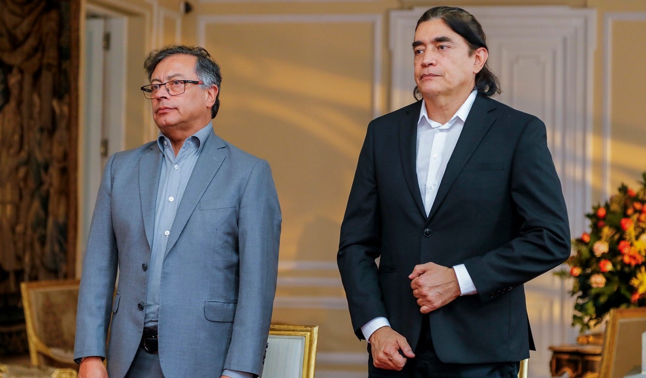 Gustavo Petro y Gustavo Bolívar