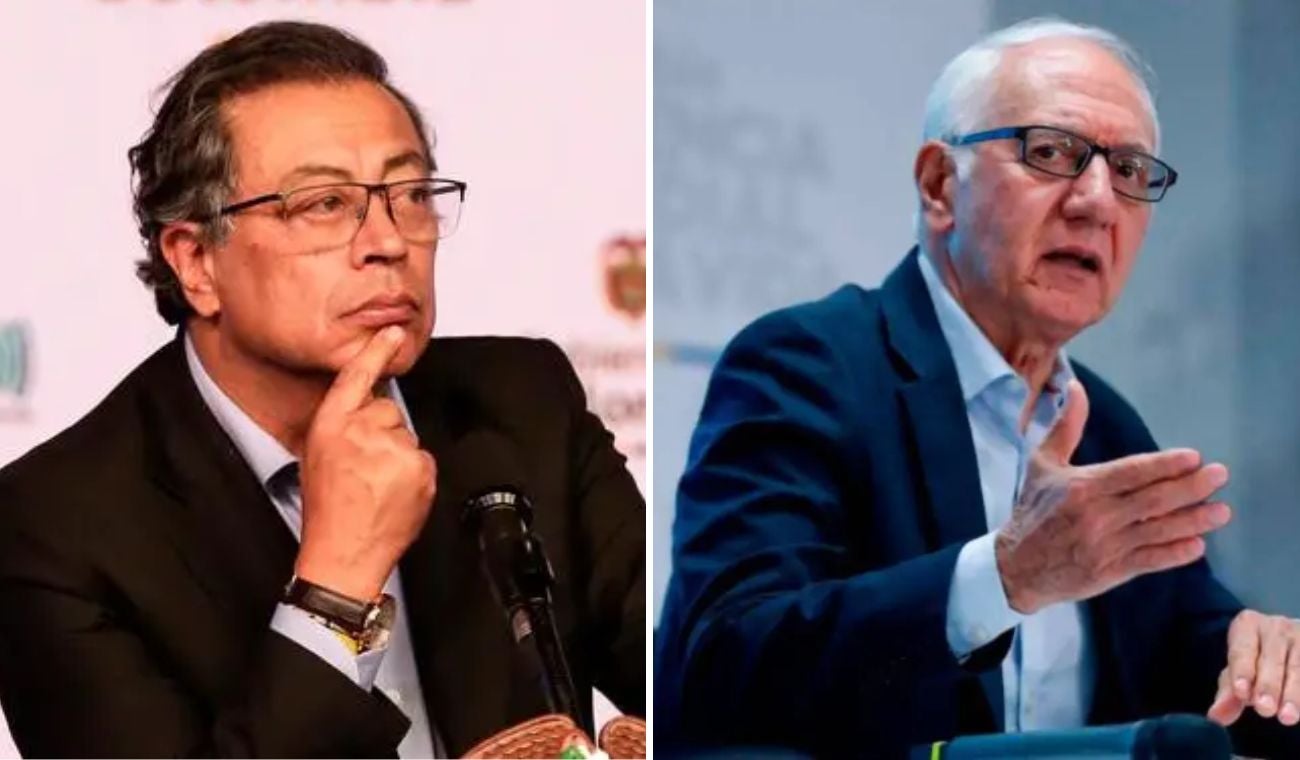 Gustavo Petro y Guillermo Alfonso Jaramillo