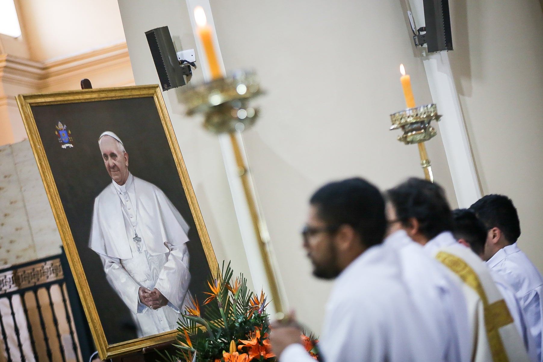 Homenaje al papa Francisco