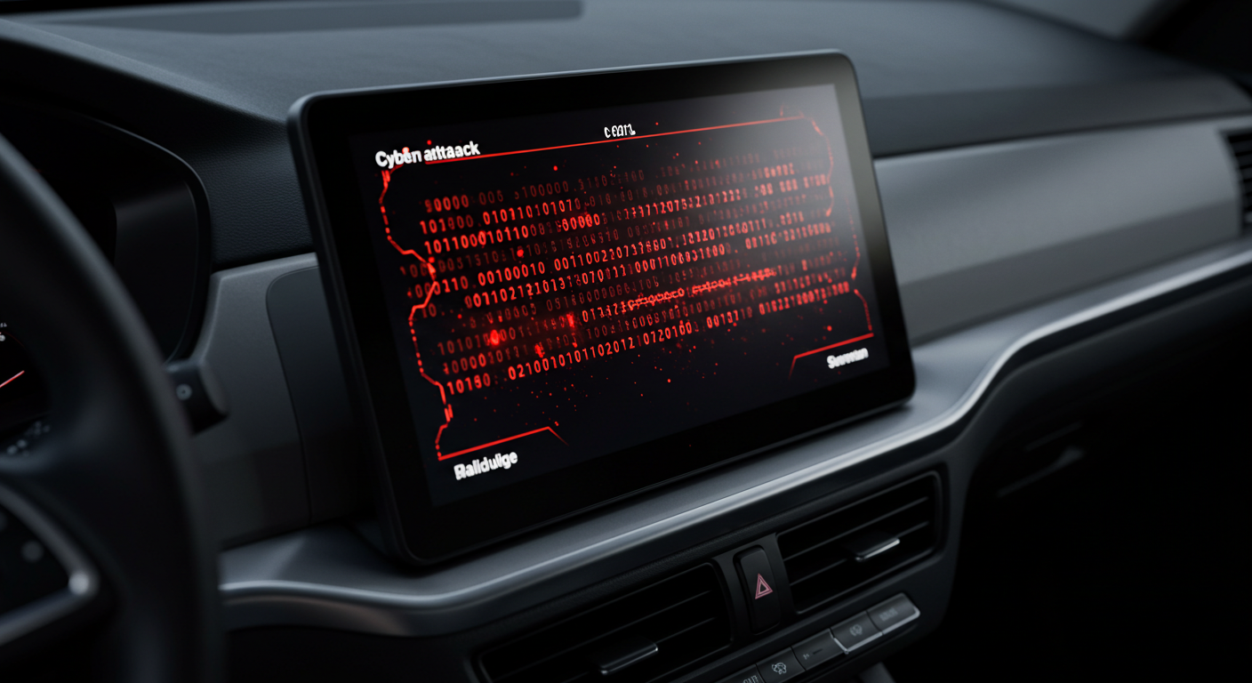 Ciberataque a un carro eléctrico inteligente 