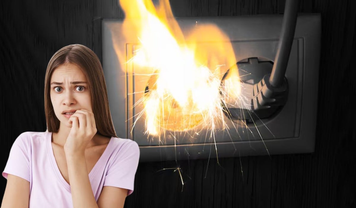 Toma incendiada