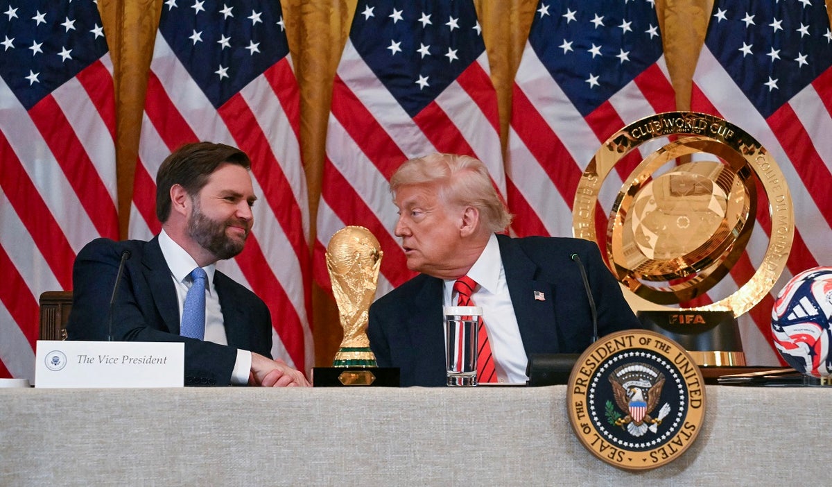 JD Vance y Donald Trump, antes del Mundial 2026