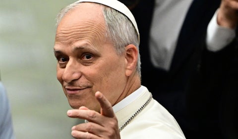 El papa León XIV y su foto oficial