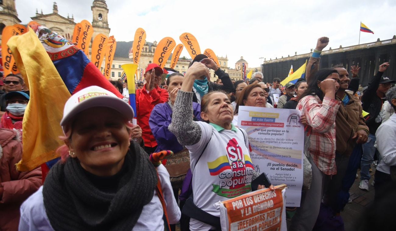 Manifestaciones Bogotá 29 de mayo