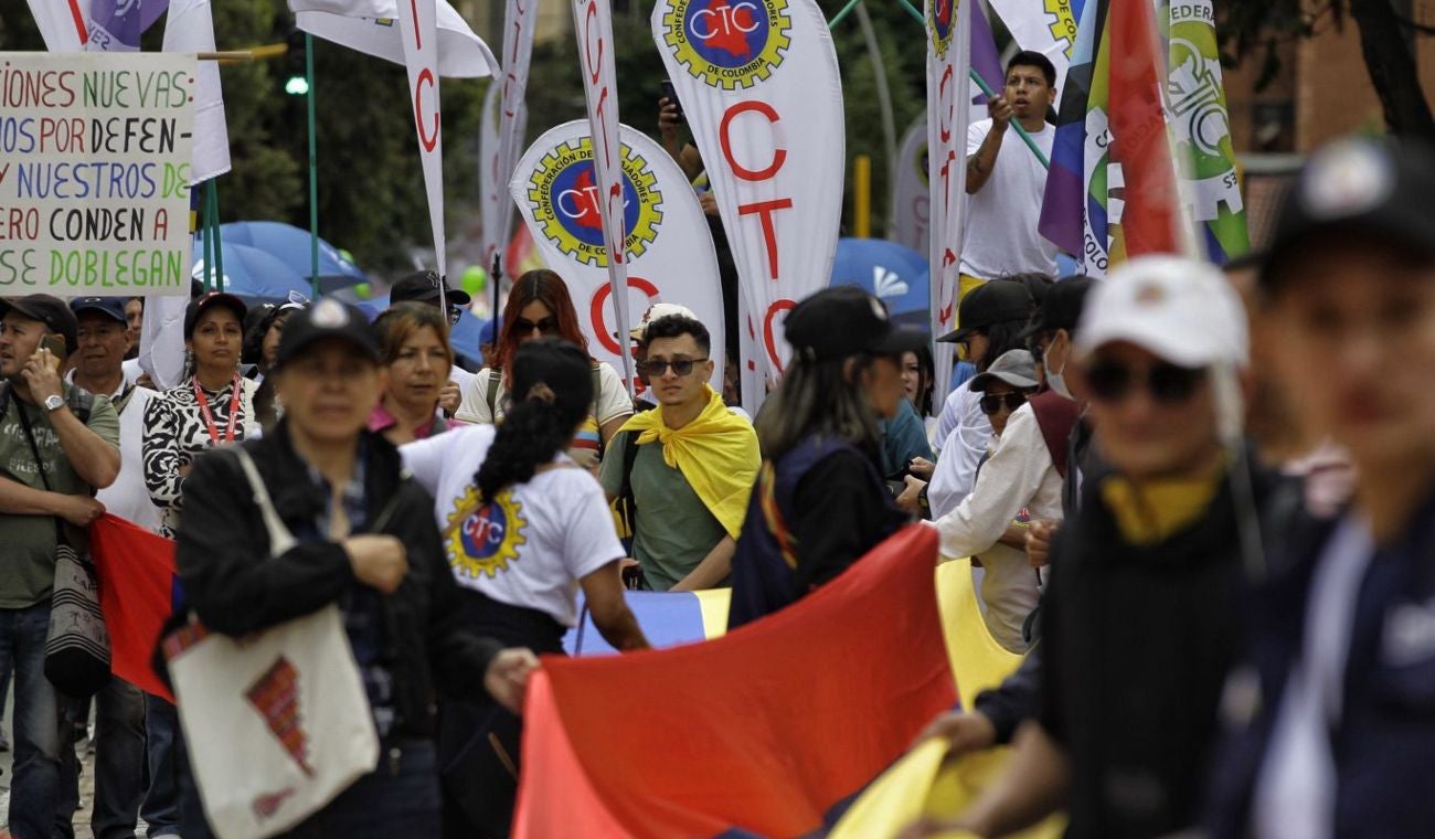 Marchas del 1 de mayo de 2025 en Bogotá