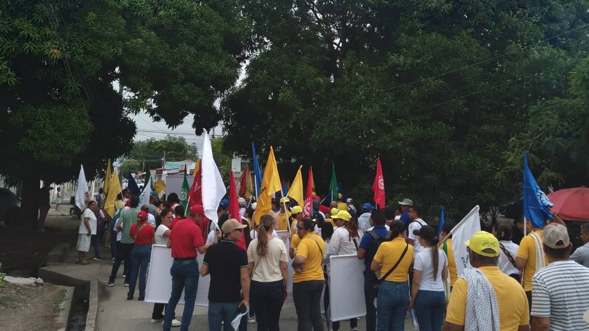 Marchas 1 de Mayo - Día del Trabajo - Montería - 2025