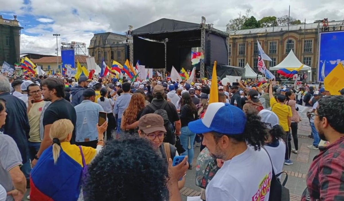 Marchas en Bogotá
