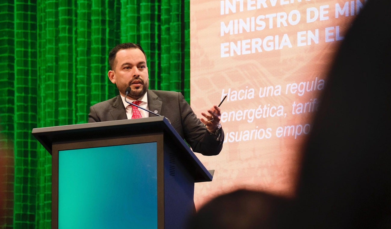MInistro de Minas y Energía, Edwin Palma
