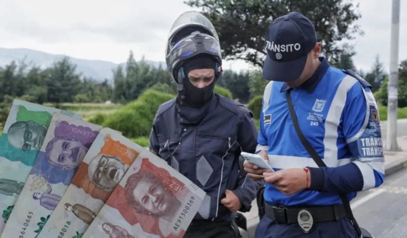 Multas de tránsito en Colombia