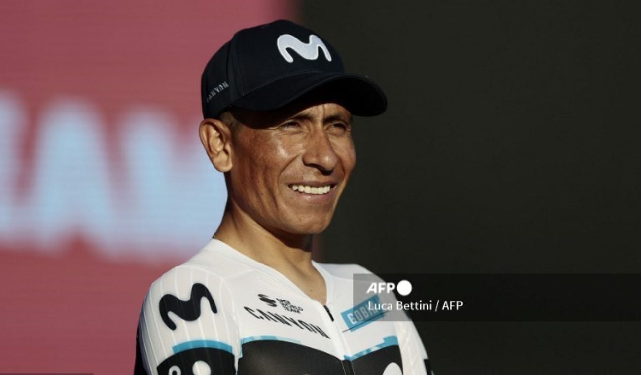 Nairo Quintana en el Giro de Italia 2025