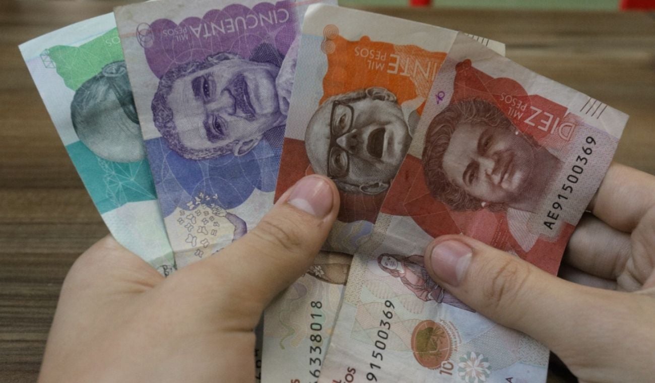 Pesos colombianos