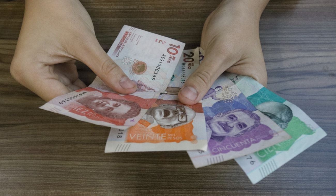 Pesos colombianos
