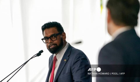 Irfaan Ali, presidente de Guyana