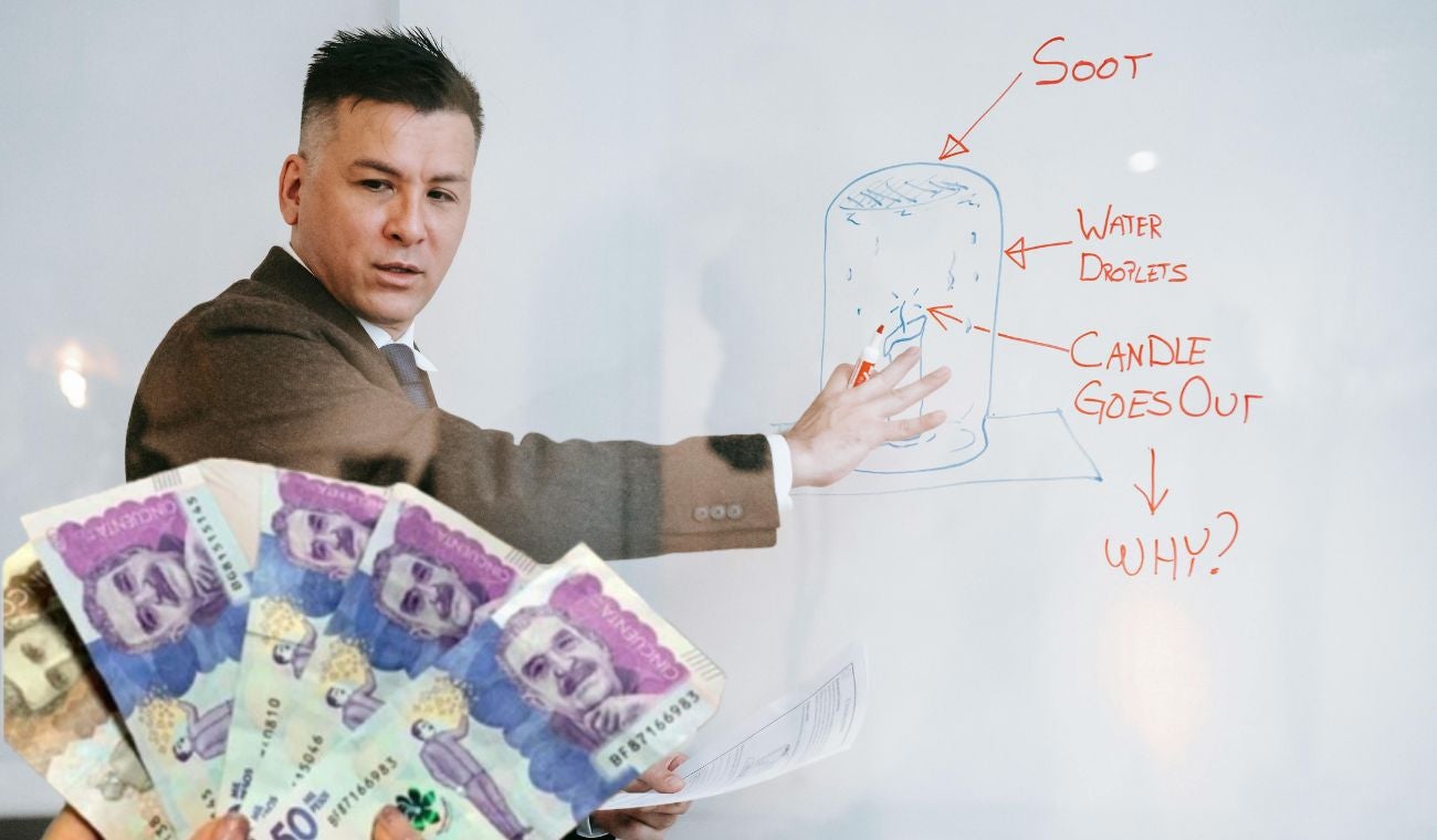 Profesor pensionado en Colombia