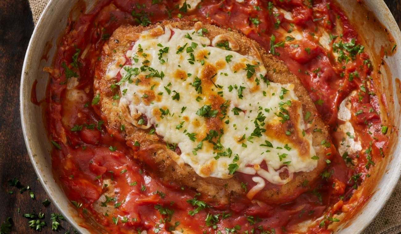 RECETA de POLLO a la PARMESANA paso a paso