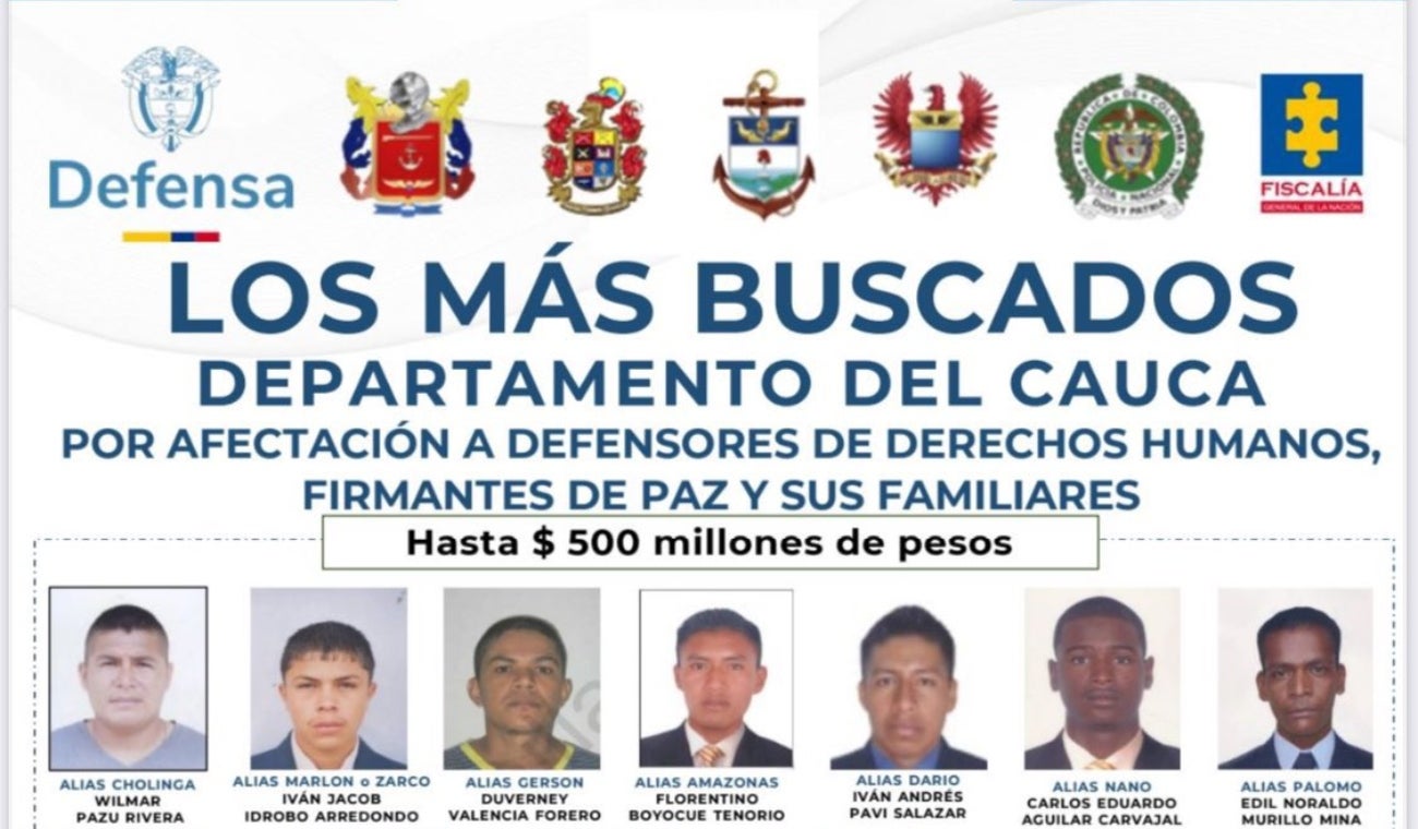 Recompensas por los más buscados