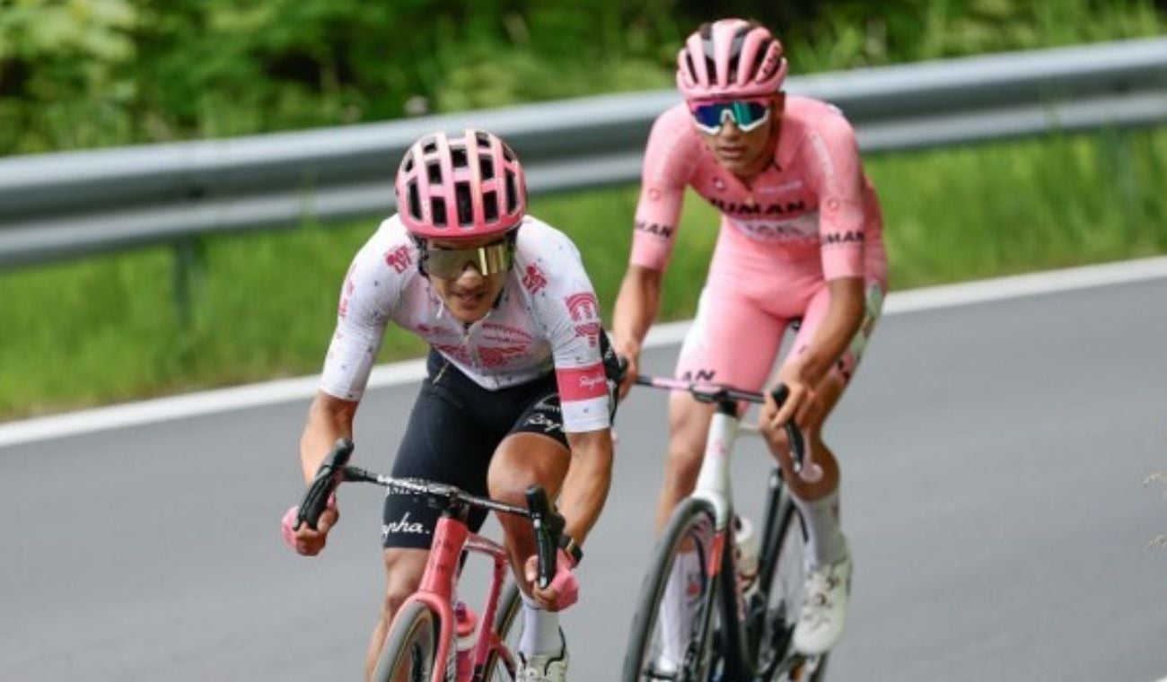 Richard Carapaz e Isaac del Toro