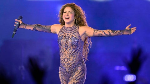 Shakira en un show