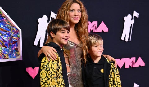 Shakira y sus hijos