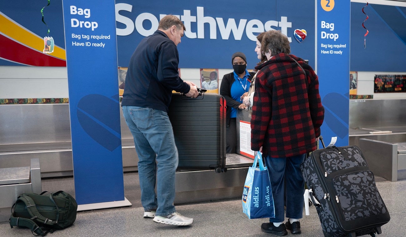 Southwest Airlines cambia políticas de equipaje