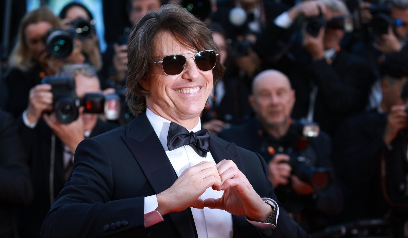 TOM CRUISE lidera la alfombra roja de CANNES 2025