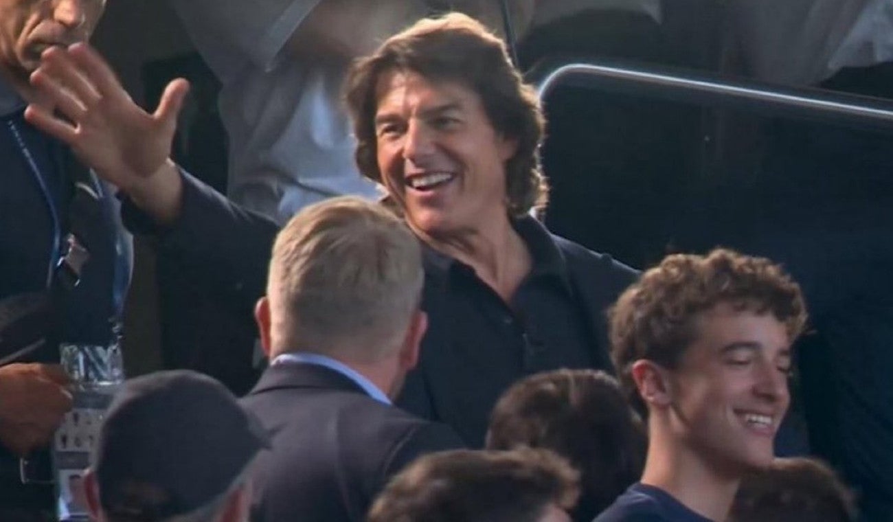 Tom Cruise y David Beckham causaron furor en la final de la Champions League 2025