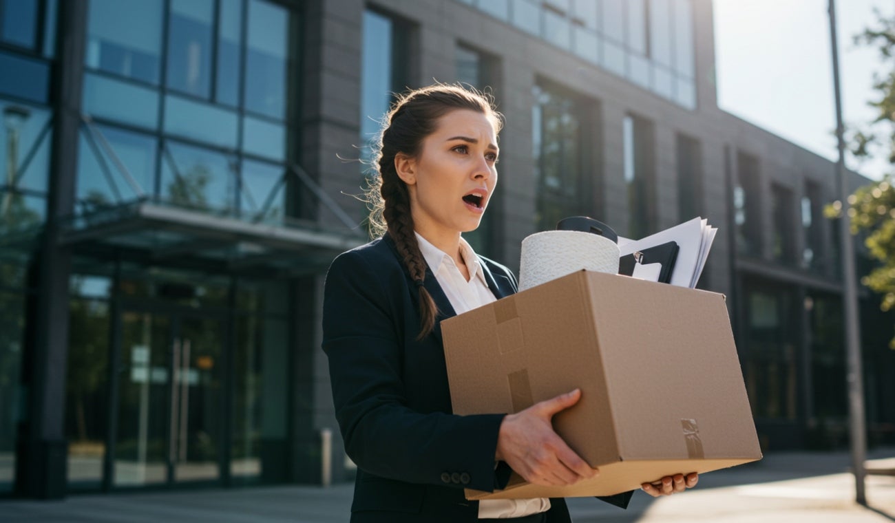 Trabajador despedido