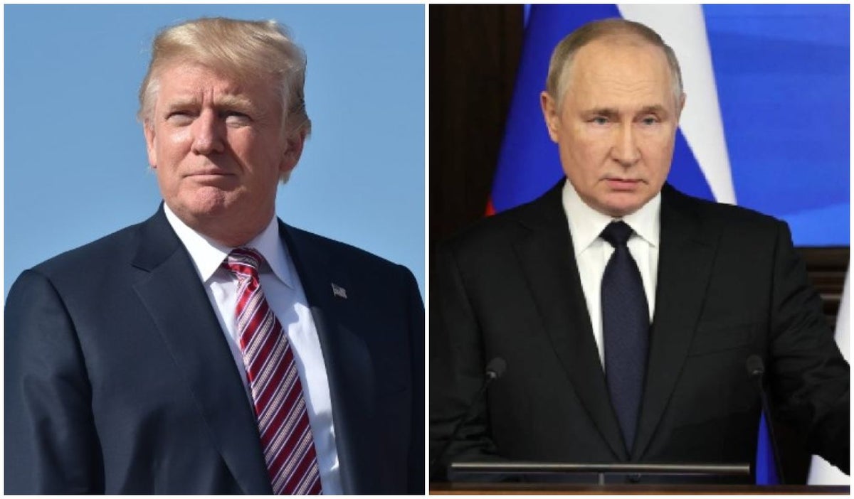 Donald Trump y Vladimir Putín